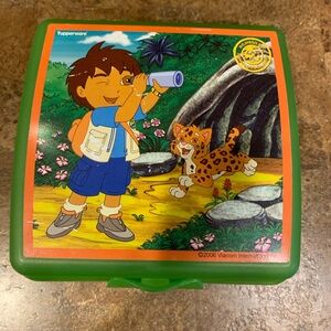 Tupperware Green Adventure Lunch Box